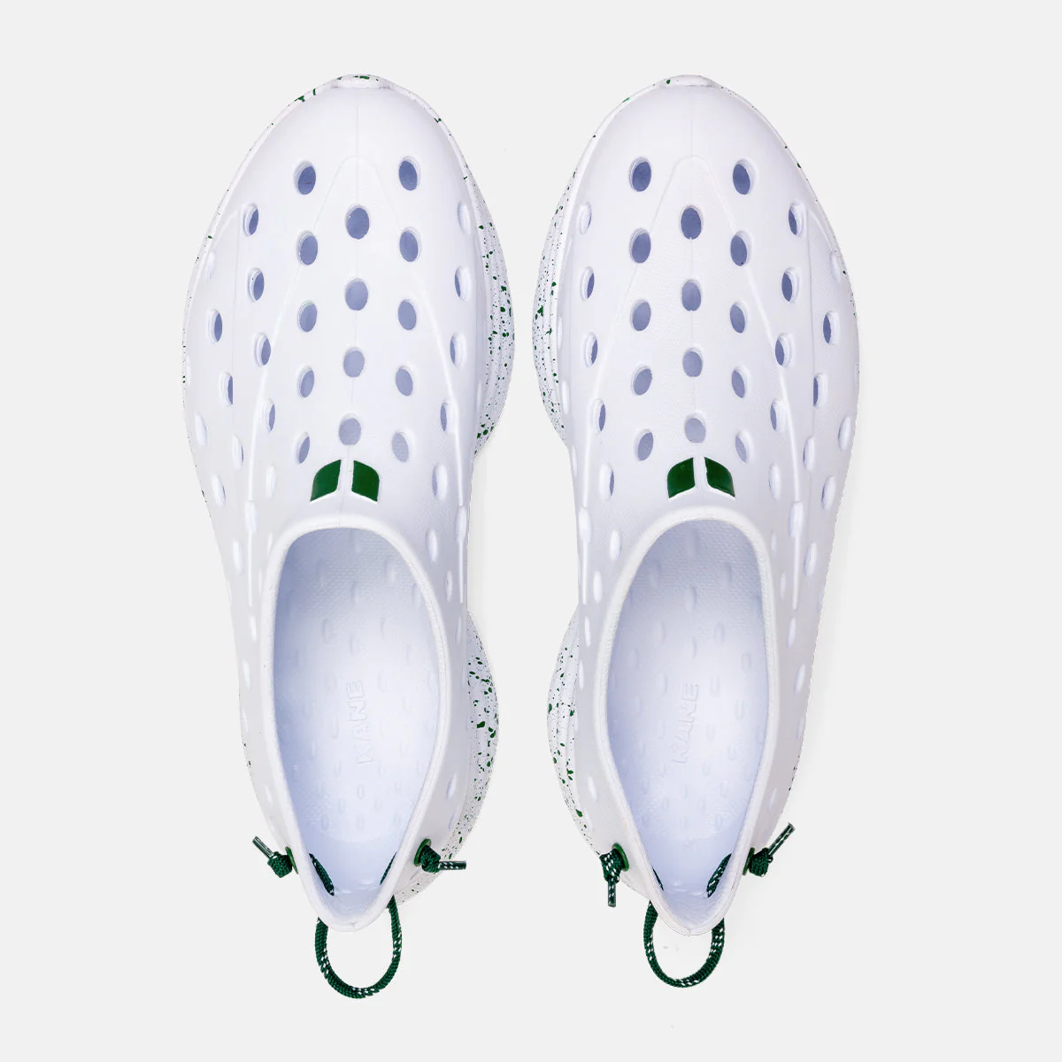 Revive - All White / Green Speckle
