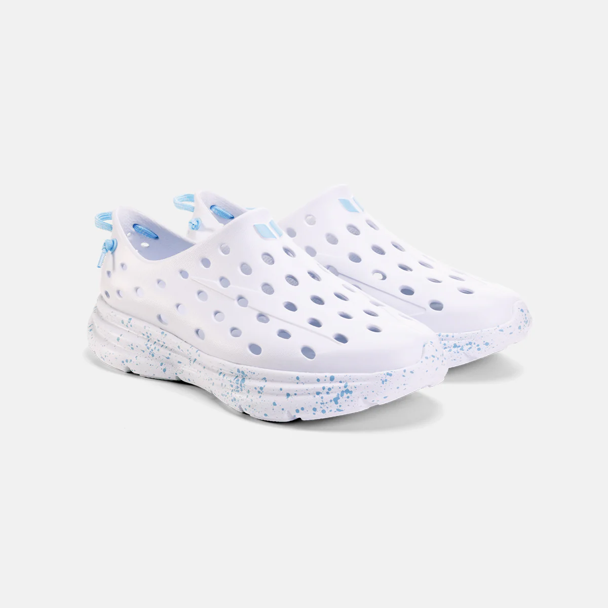 Revive - All White / Light Blue Speckle