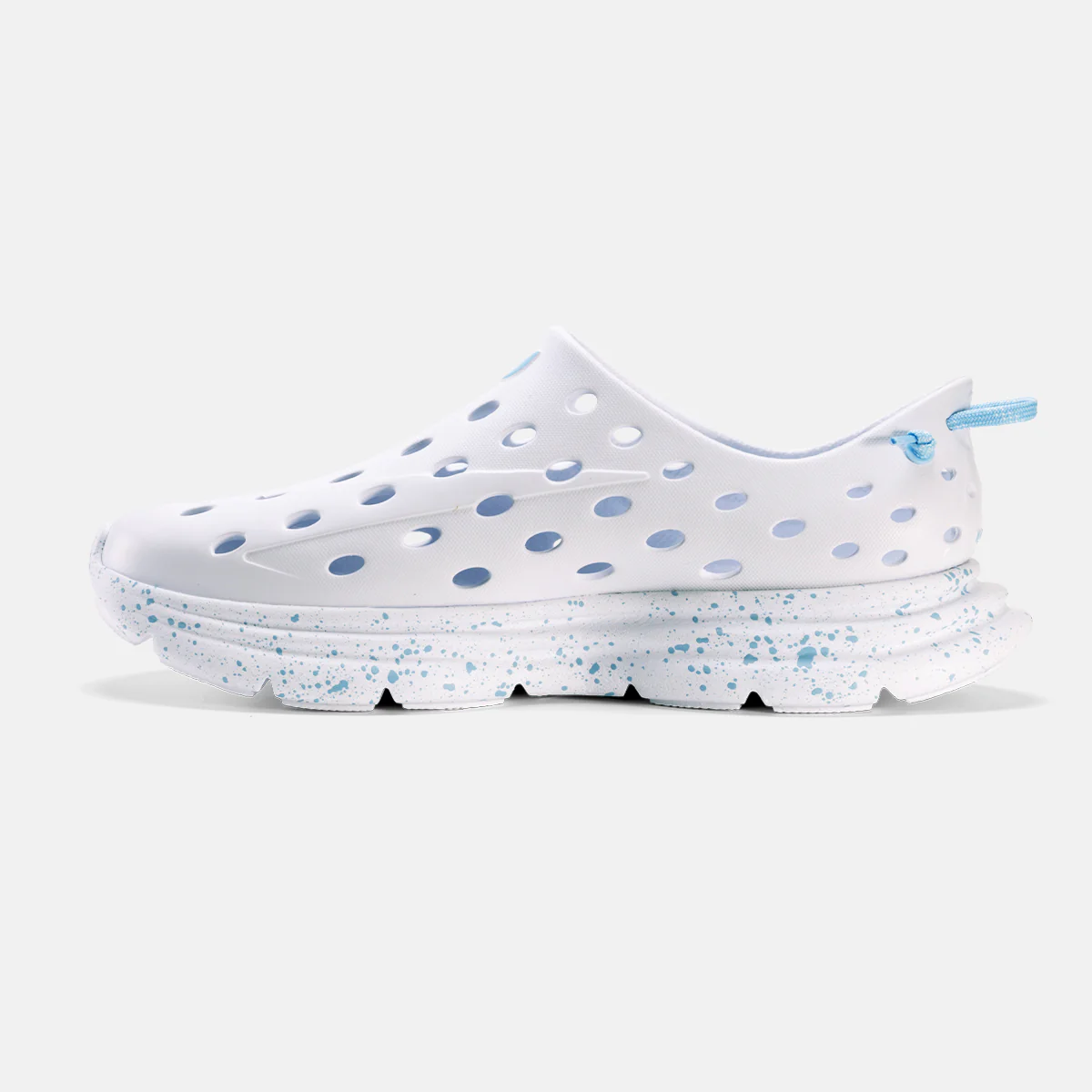 Revive - All White / Light Blue Speckle