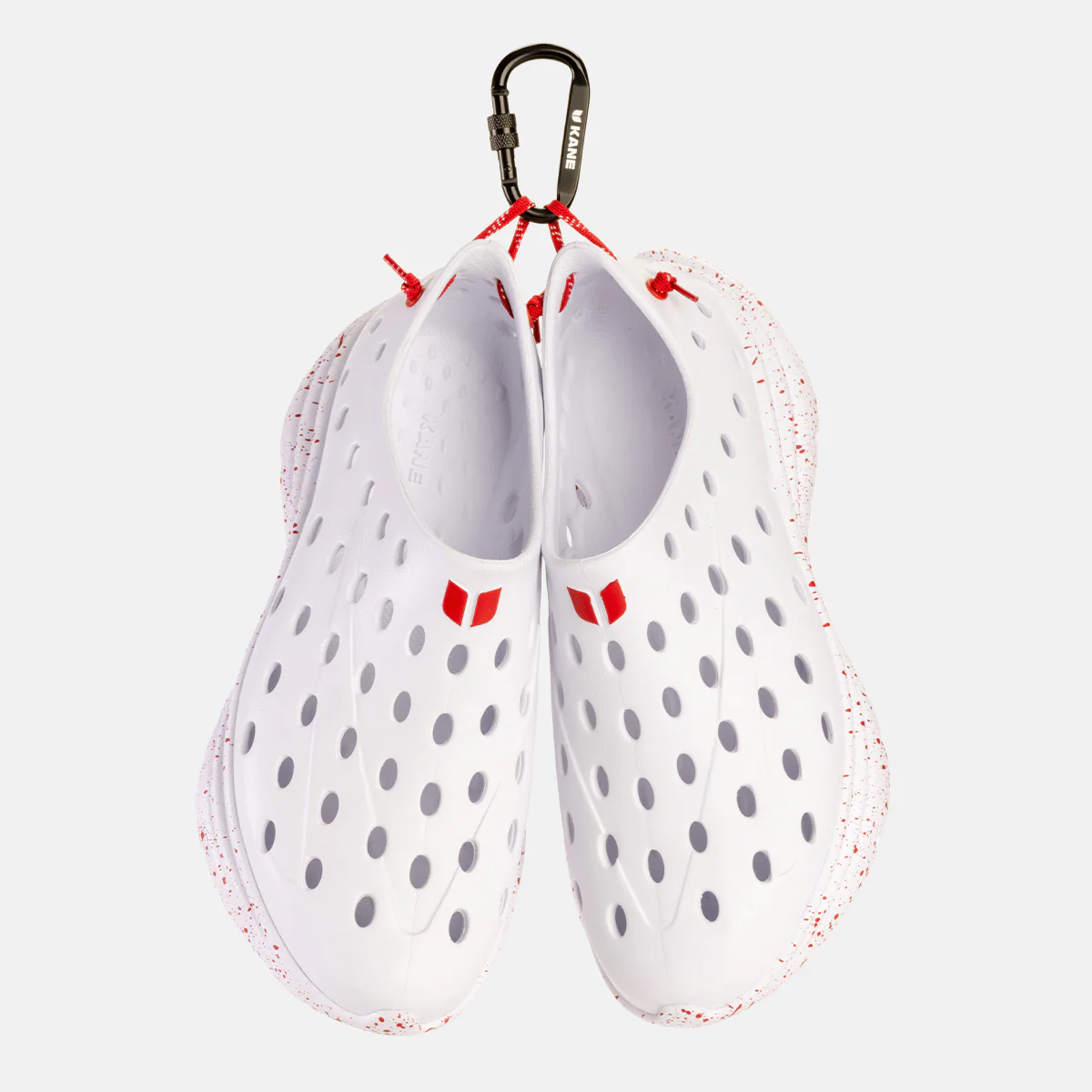 Revive - All White / Red Speckle