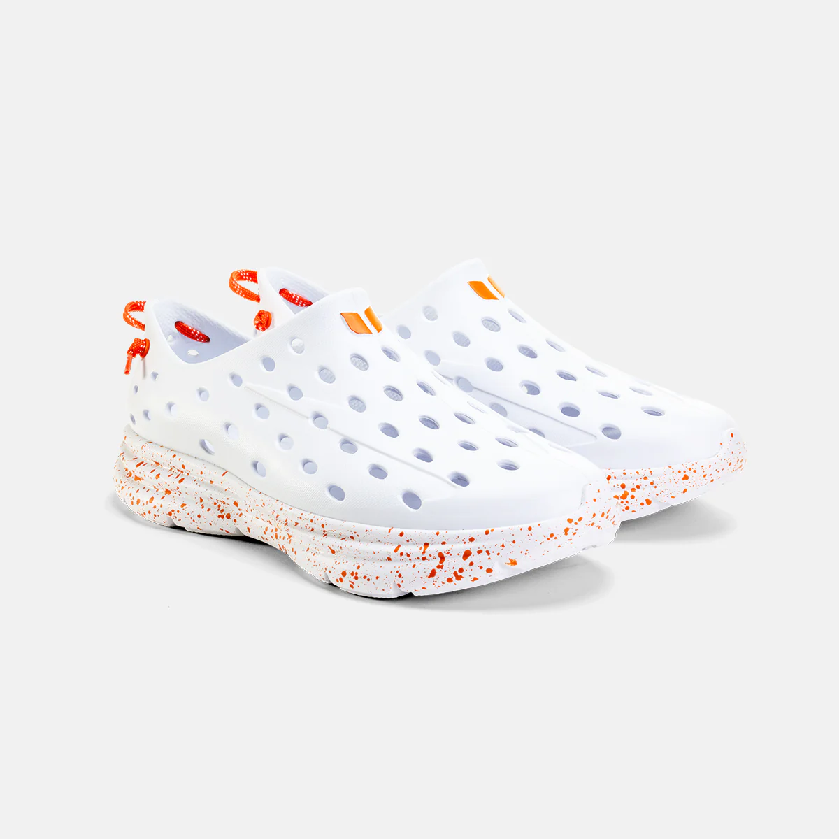 Revive - All White / Orange Speckle