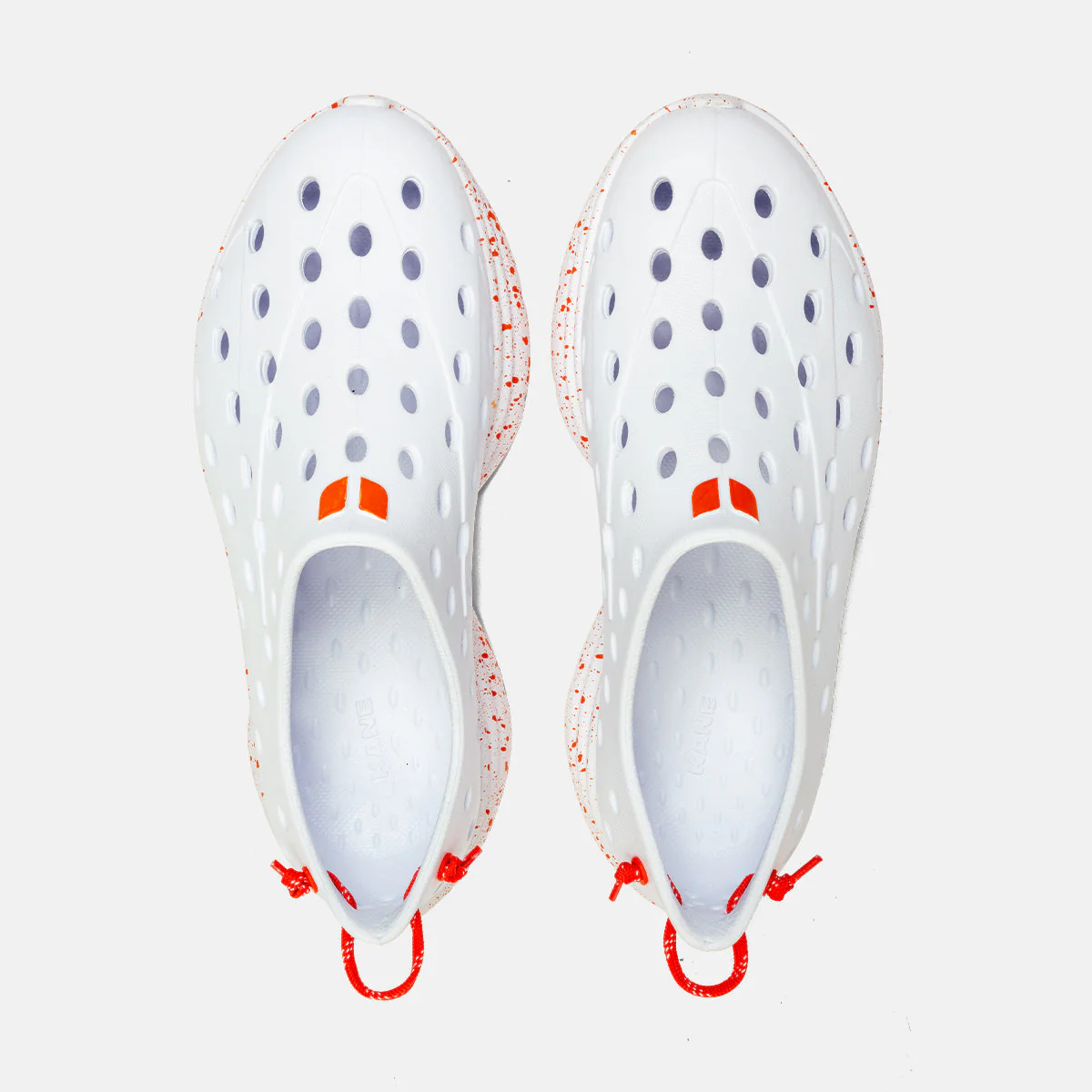 Revive - All White / Orange Speckle