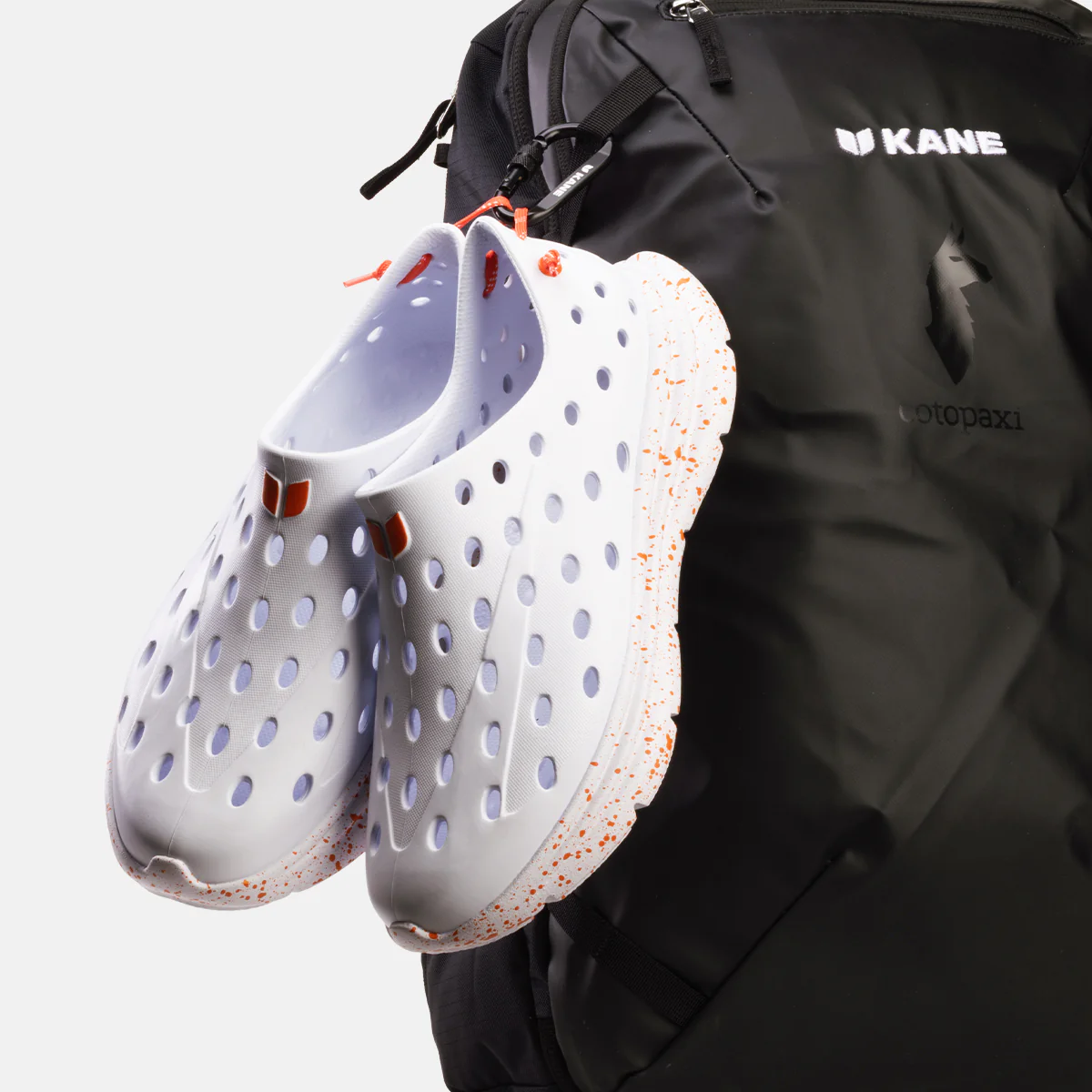 Revive - All White / Orange Speckle